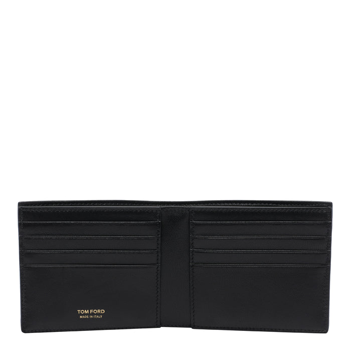 Tom Ford Wallets Black Calf Leather