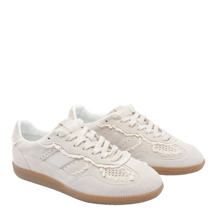 ALOHAS Sneakers White Suede Leather/rubber Sole