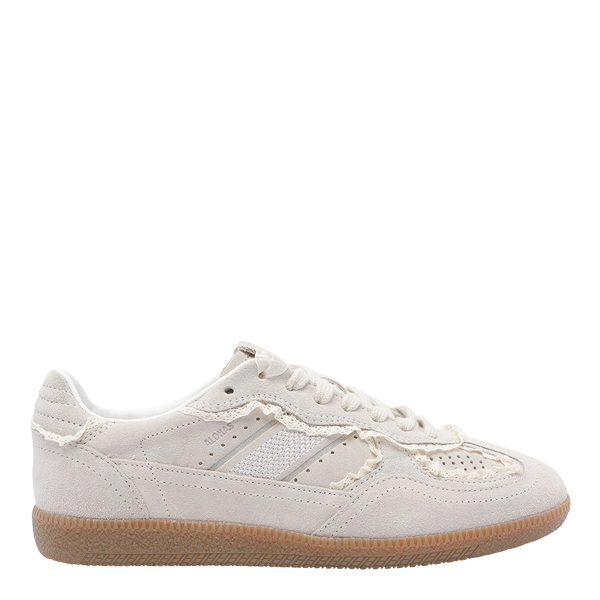 ALOHAS Sneakers White Suede Leather/rubber Sole