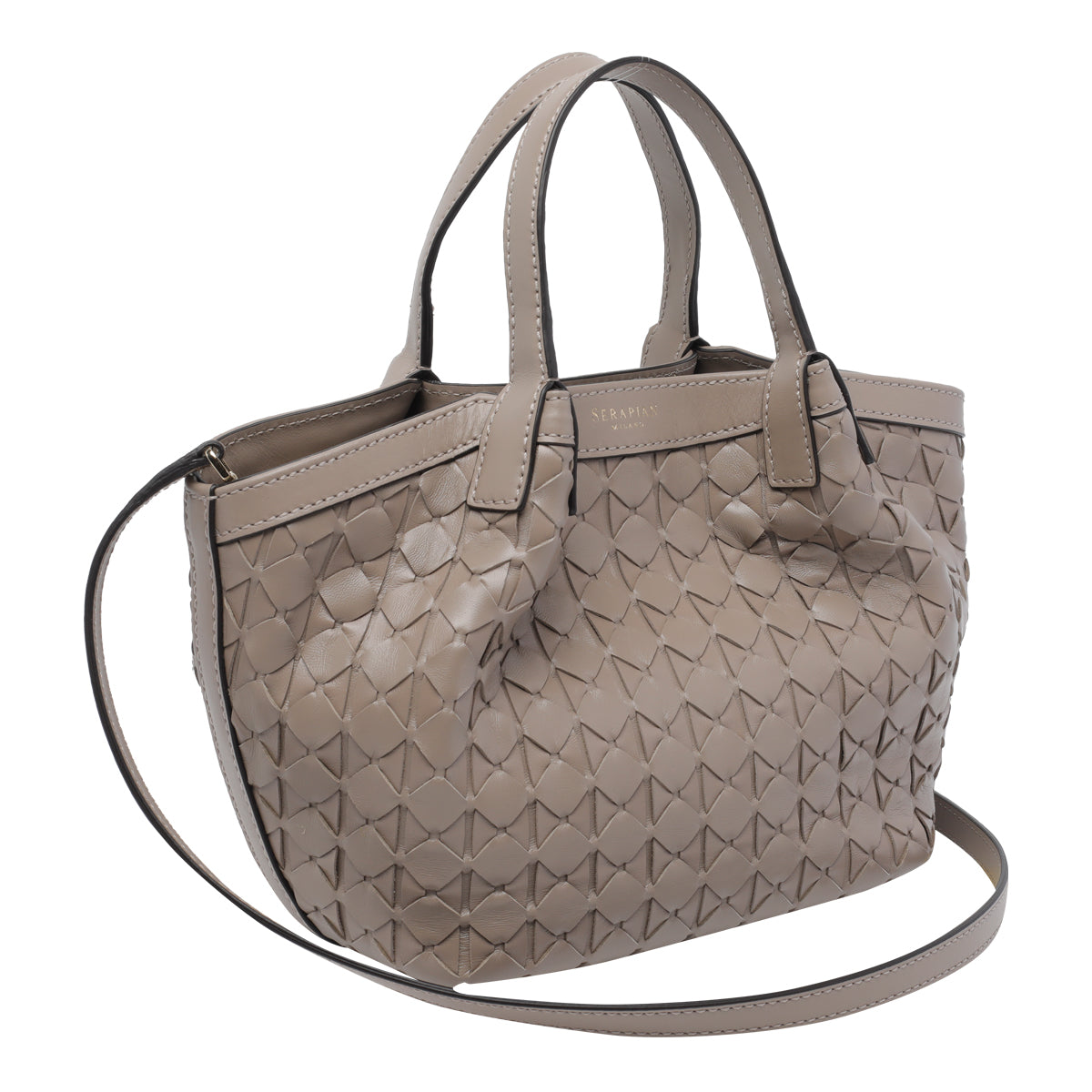 Serapian Bags Sahara Lamb Leather Calf