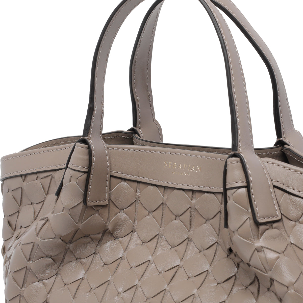 Serapian Bags Sahara Lamb Leather Calf