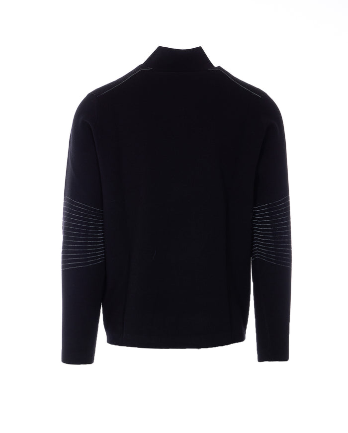 Moorer Sweaters Black Virgin Wool