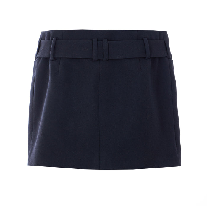 Balmain Skirts Black Virgin Wool
