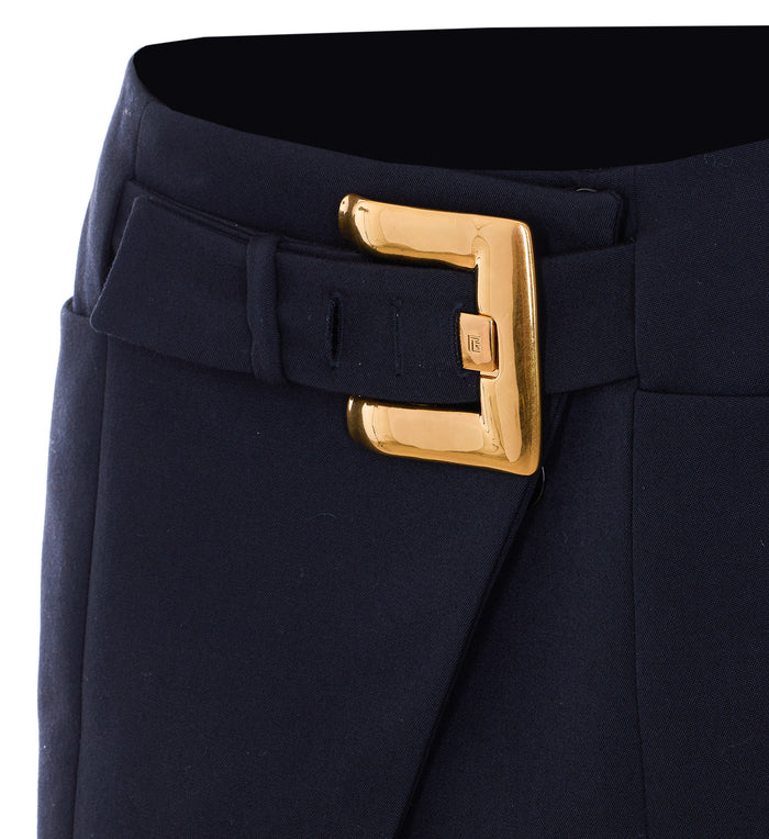 Balmain Skirts Black Virgin Wool