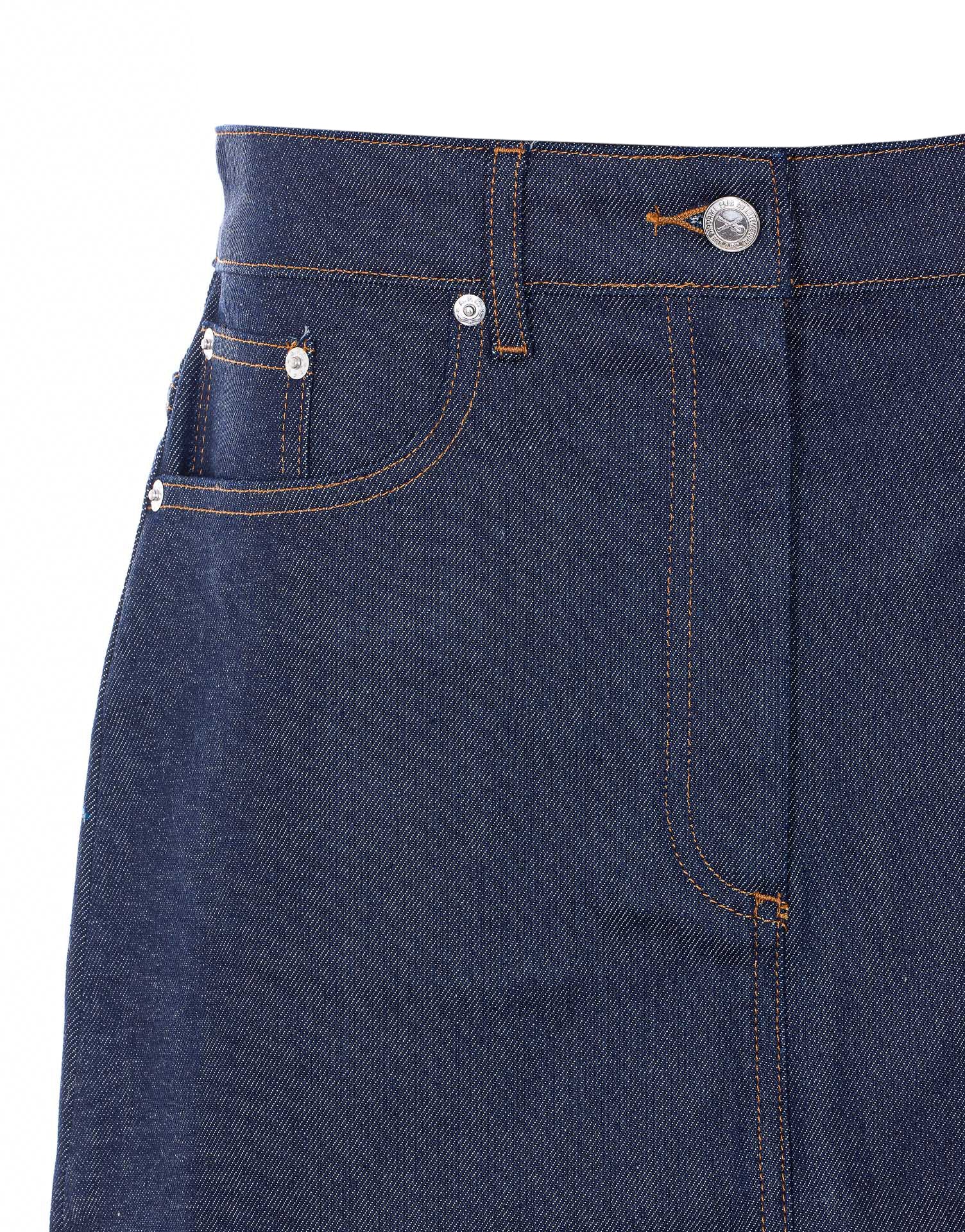 A.P.C. Skirts Blue Cotton