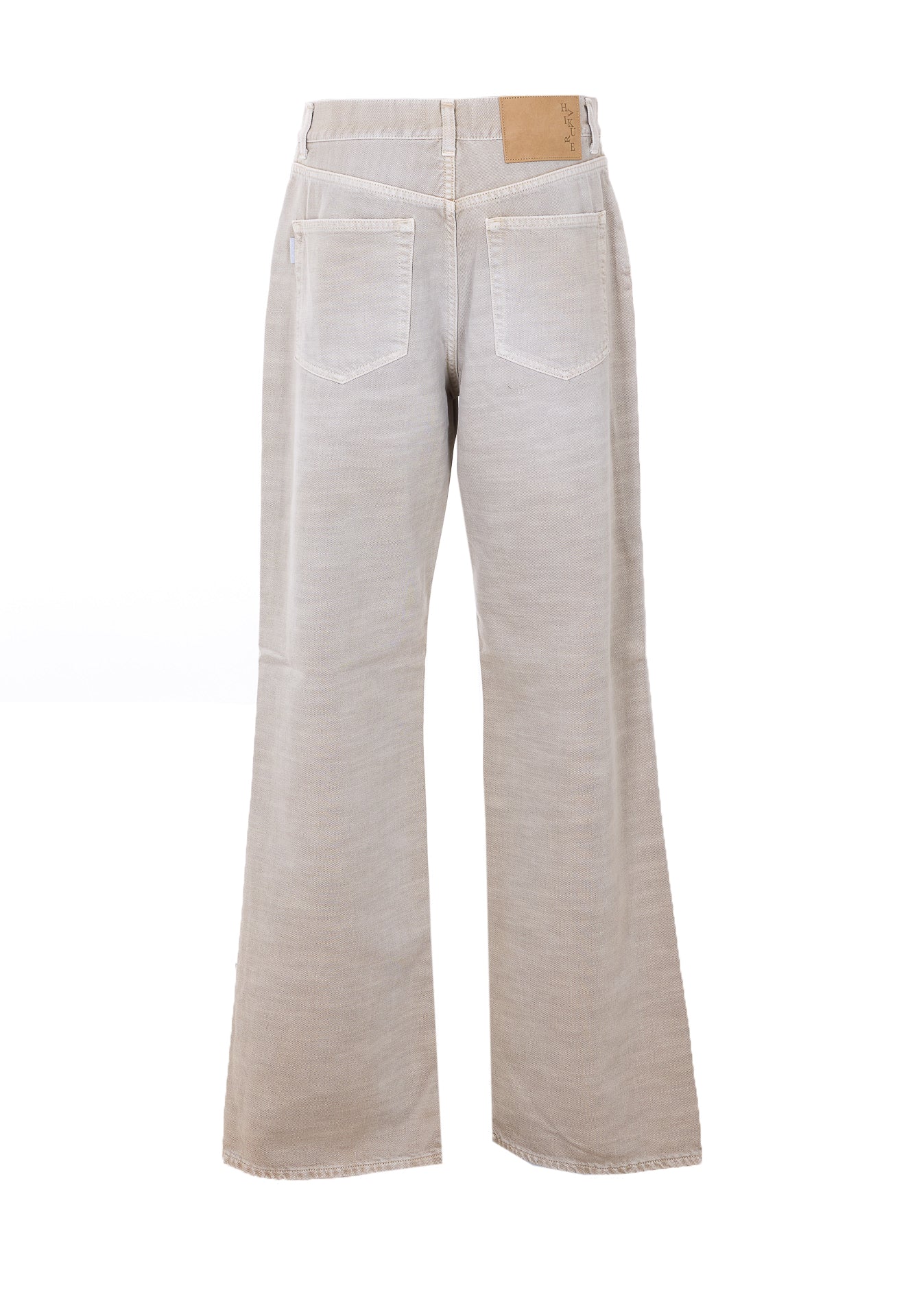 Haikure Jeans Beige Cotton