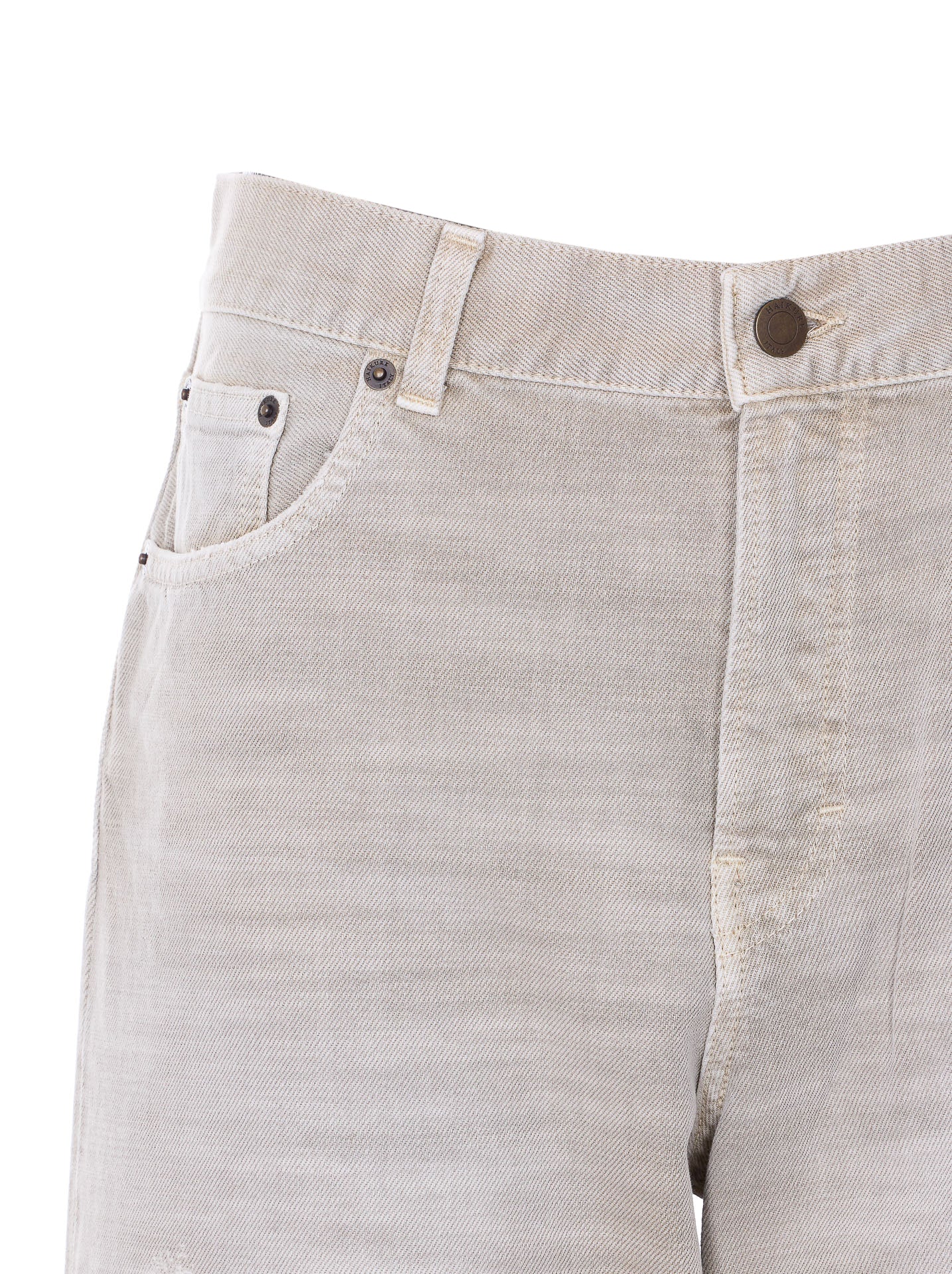 Haikure Jeans Beige Cotton