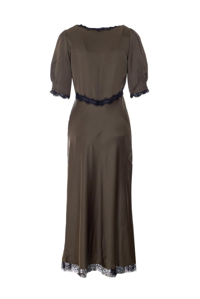 Rixo Dresses Green Viscose