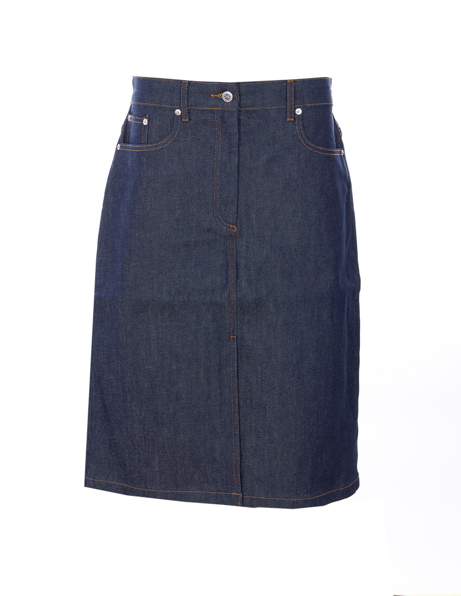 A.P.C. Skirts Blue Cotton