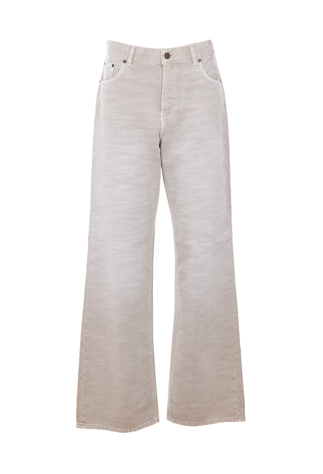 Haikure Jeans Beige Cotton