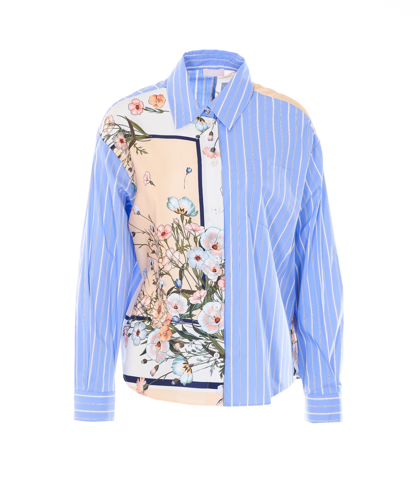 Liu Jo Shirts Blue Cotton