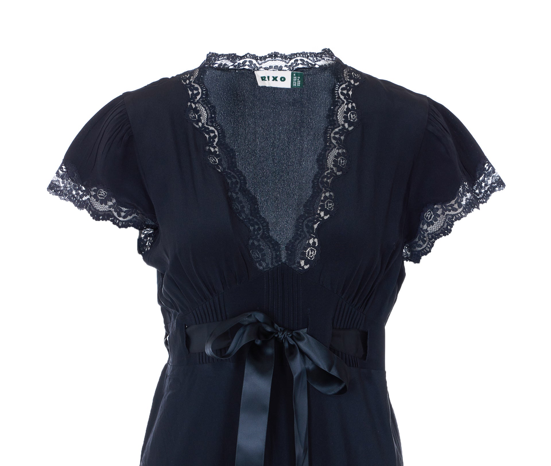 Rixo Dresses Black Silk