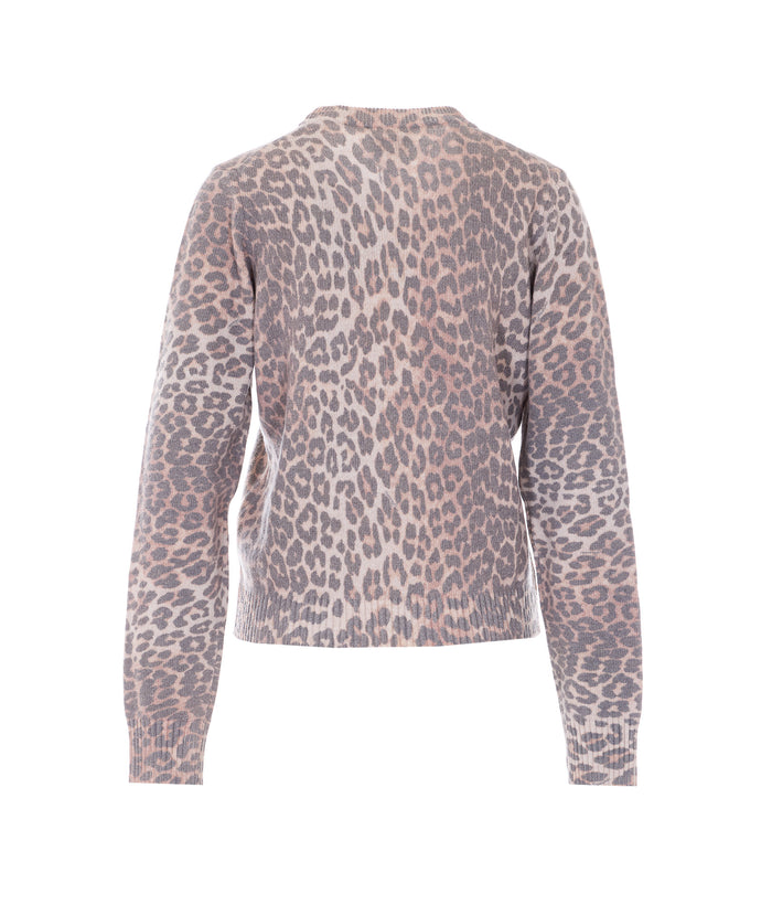 Ganni Sweaters Brown Wool