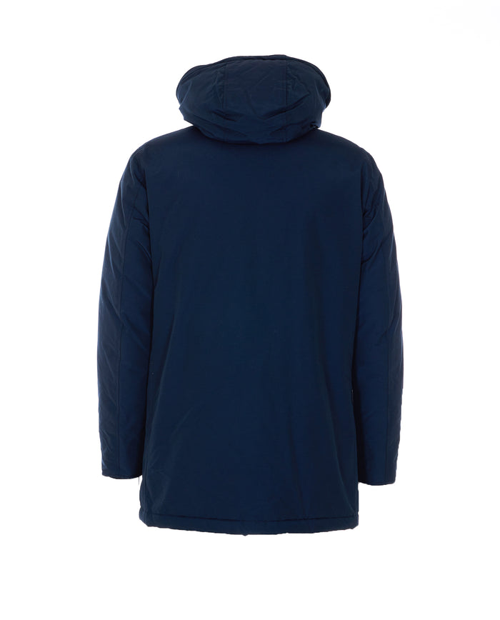 Woolrich Coats Blue Cotton