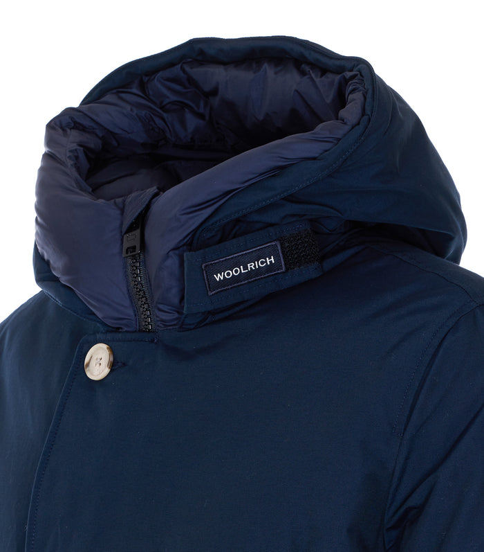 Woolrich Coats Blue Cotton