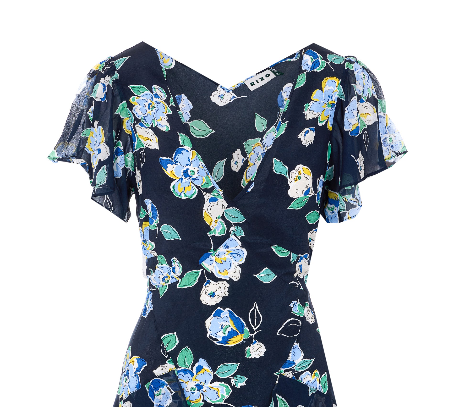 Rixo Dresses Black Silk