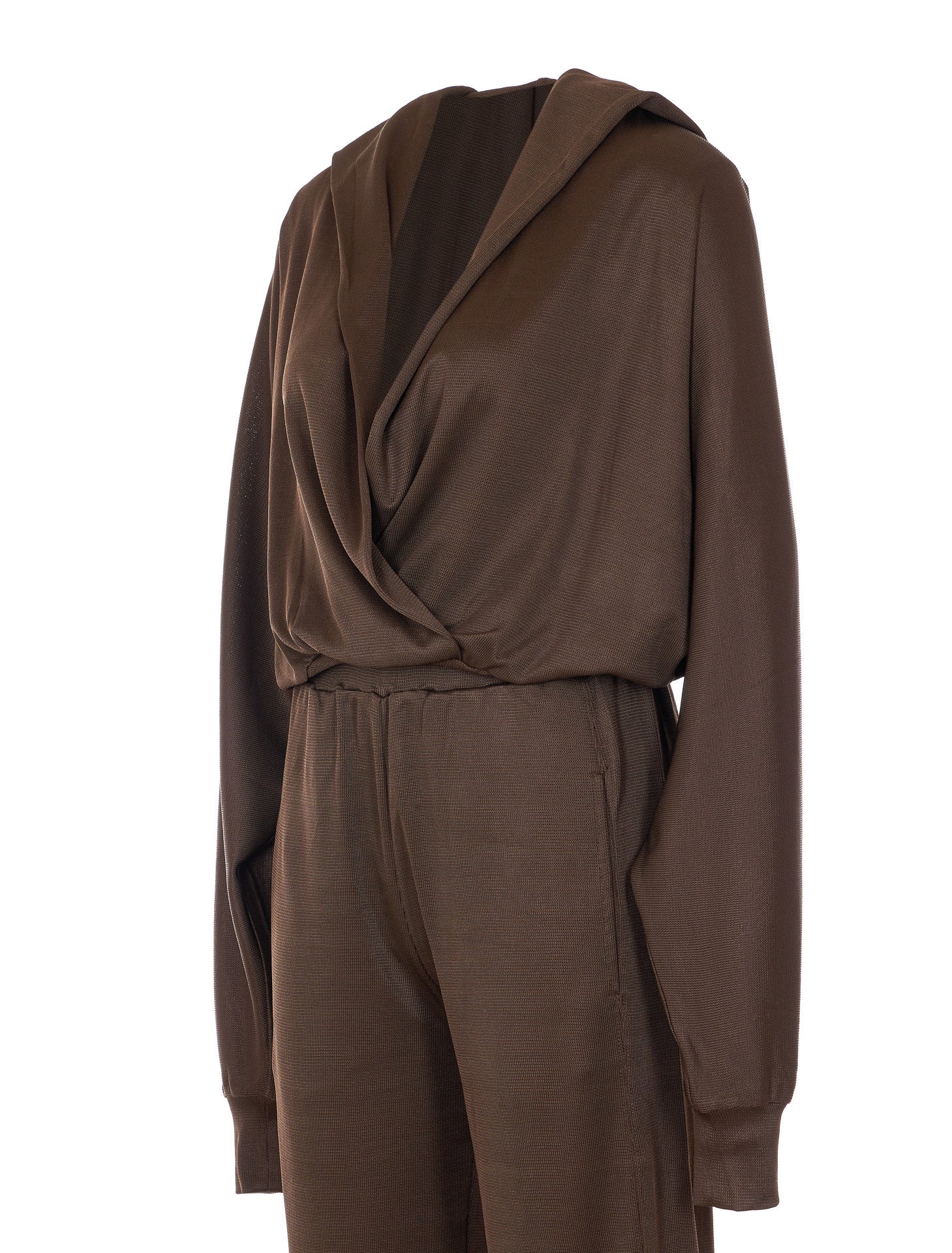 THE ANDAMANE Trousers Brown Viscose