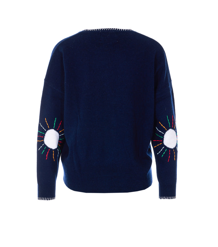 NOT SHY Sweaters Blue Cashmere
