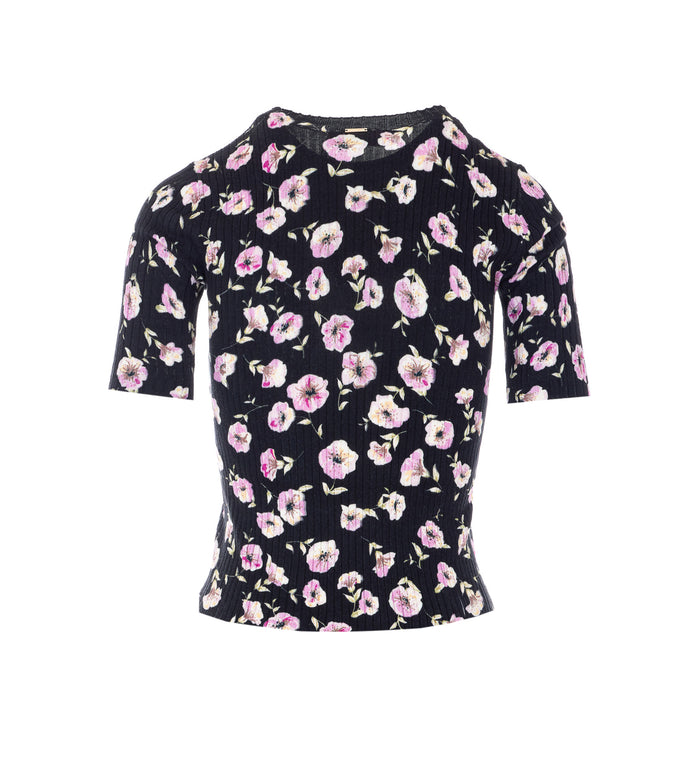 Twin-Set T-Shirts And Polos Black Cotton