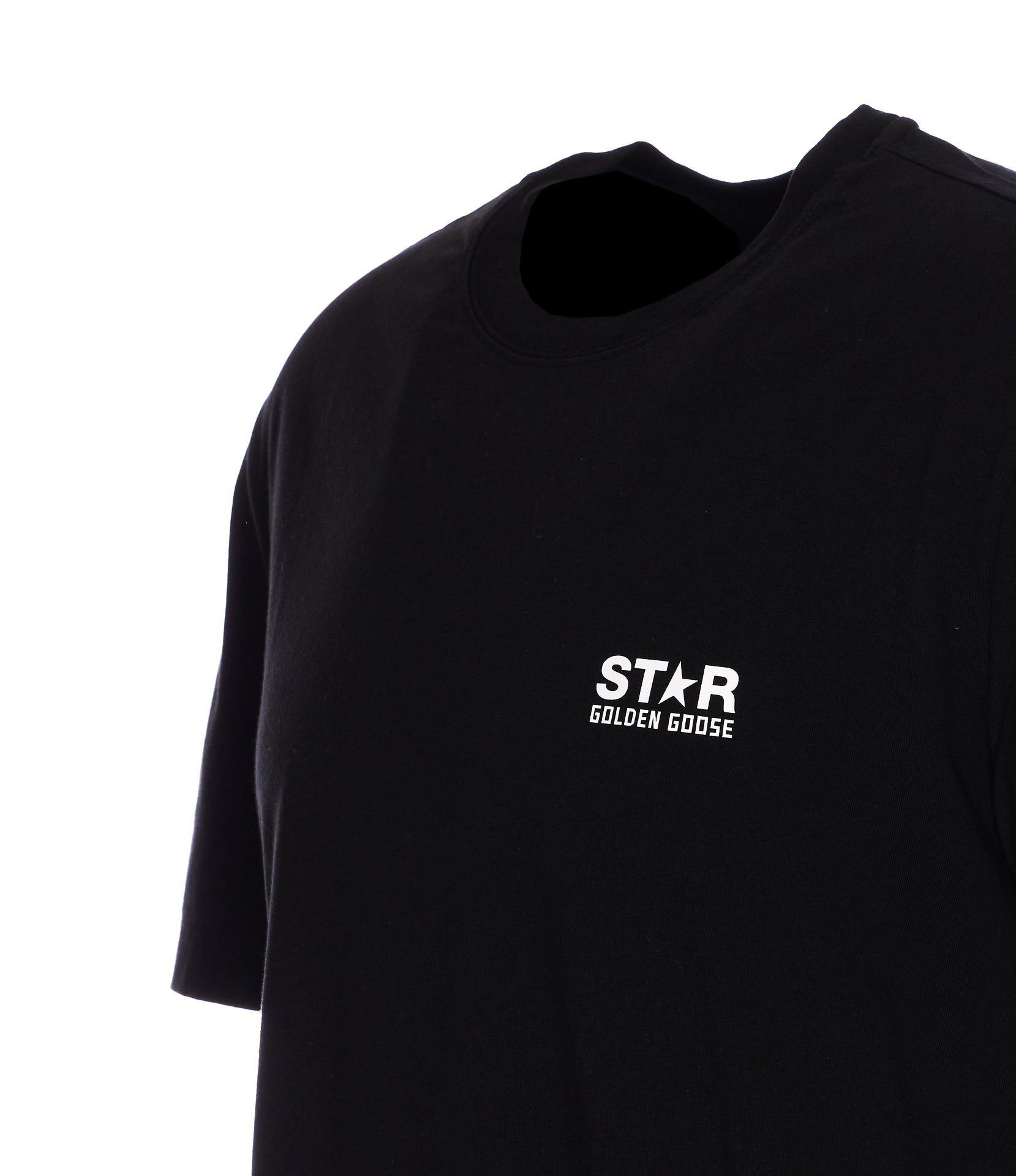 Golden Goose T-shirts and Polos Black Cotton