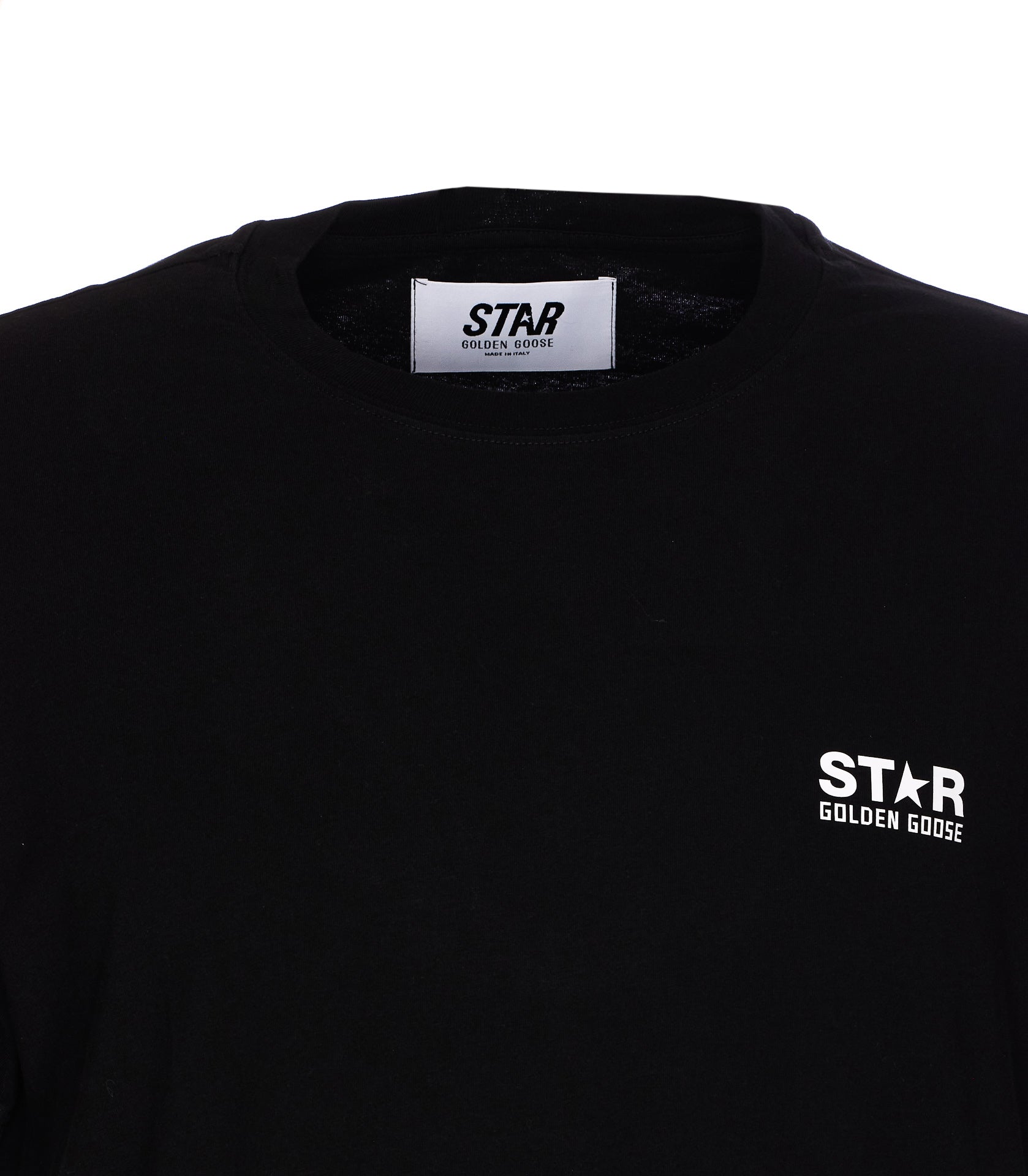 Golden Goose T-shirts and Polos Black Cotton