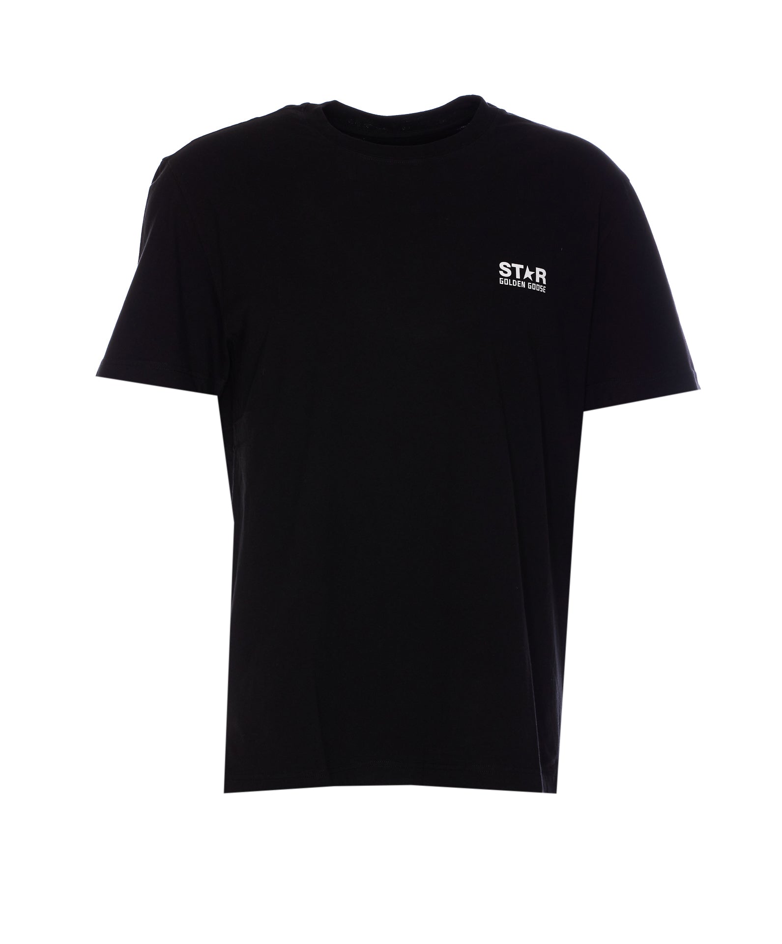 Golden Goose T-shirts and Polos Black Cotton