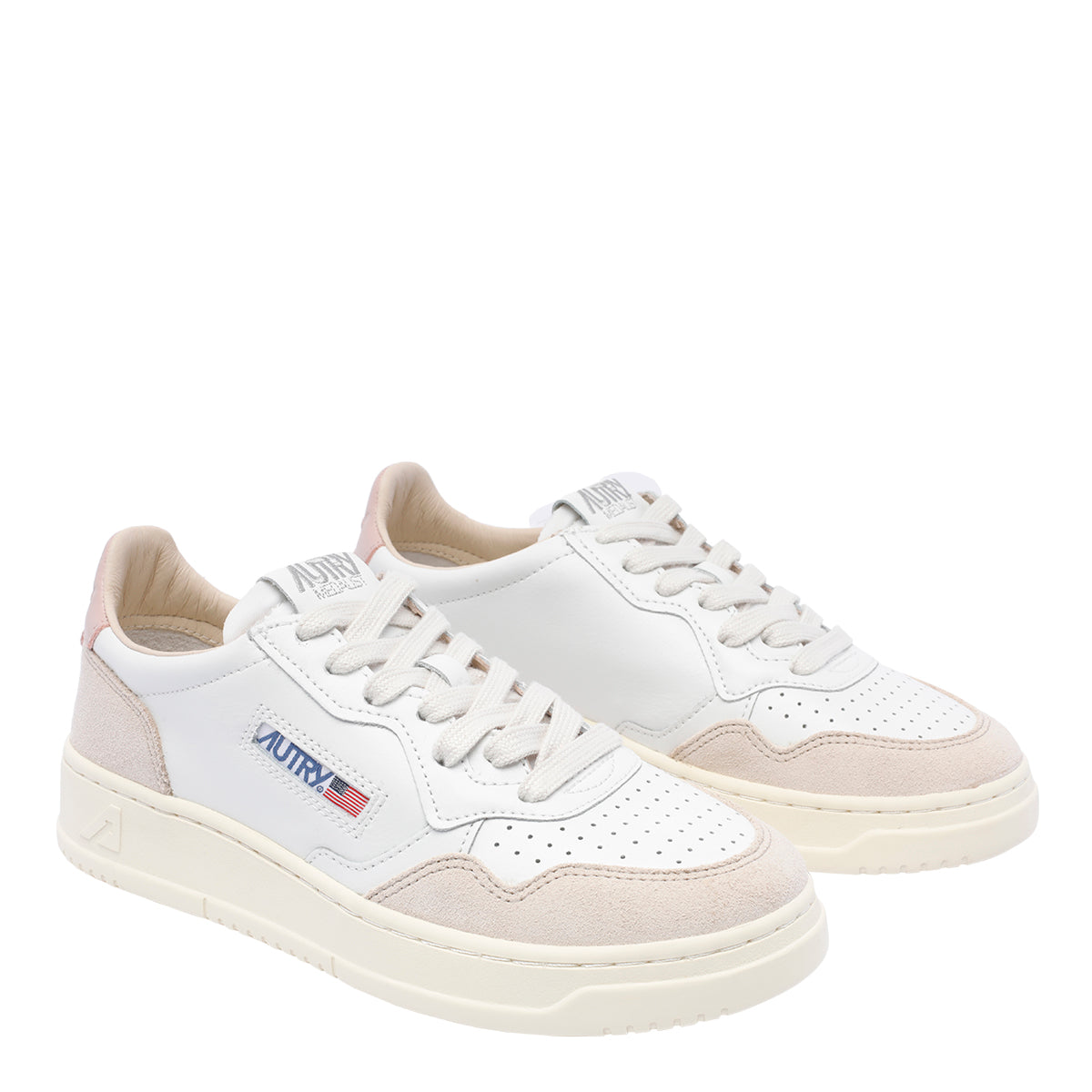 Autry Sneakers White Calf Leather/rubber Sole
