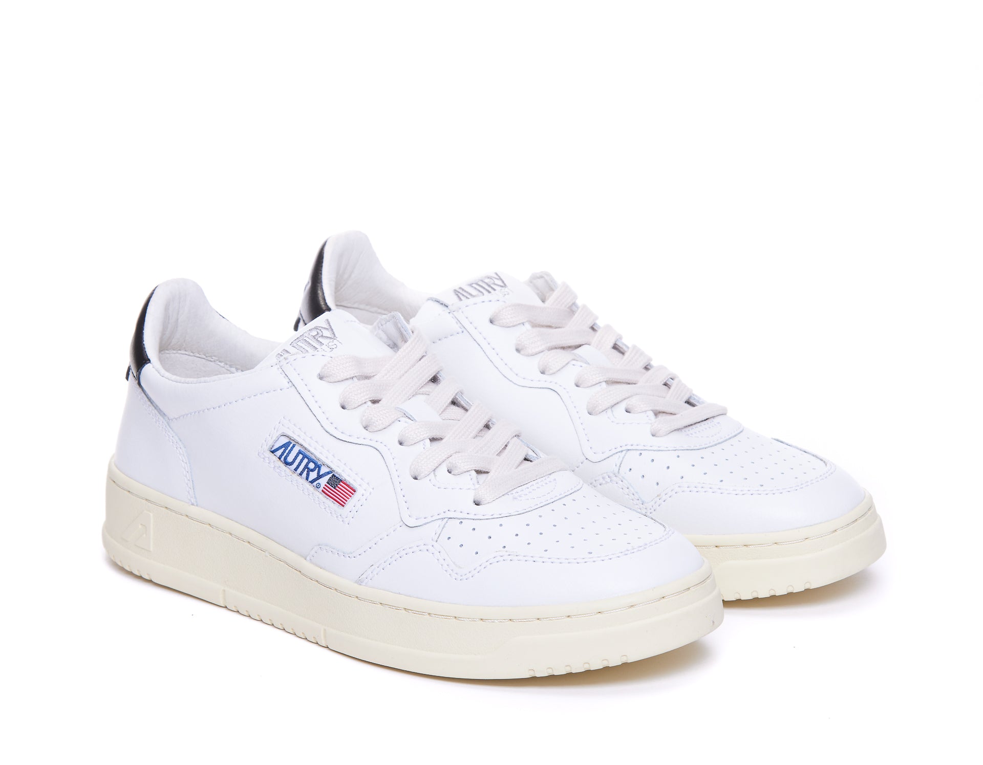 Autry Sneakers White Calf Leather/rubber Sole