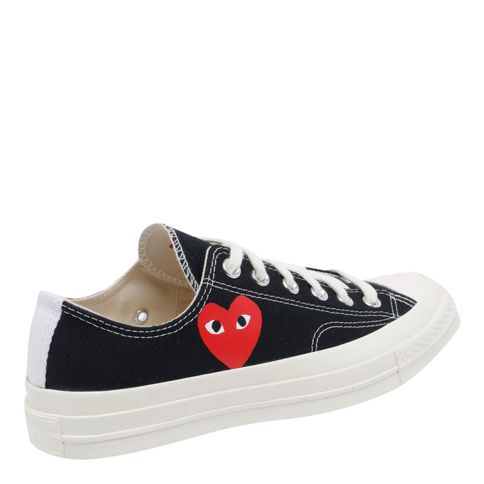 Play x Converse Sneakers Black Fabric/rubber Sole