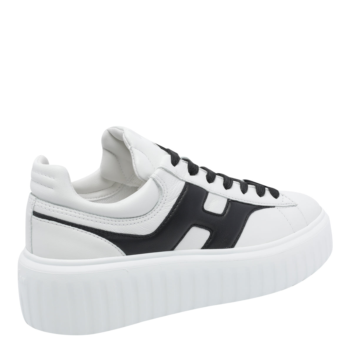 Hogan Sneakers White Calf Leather/rubber Sole