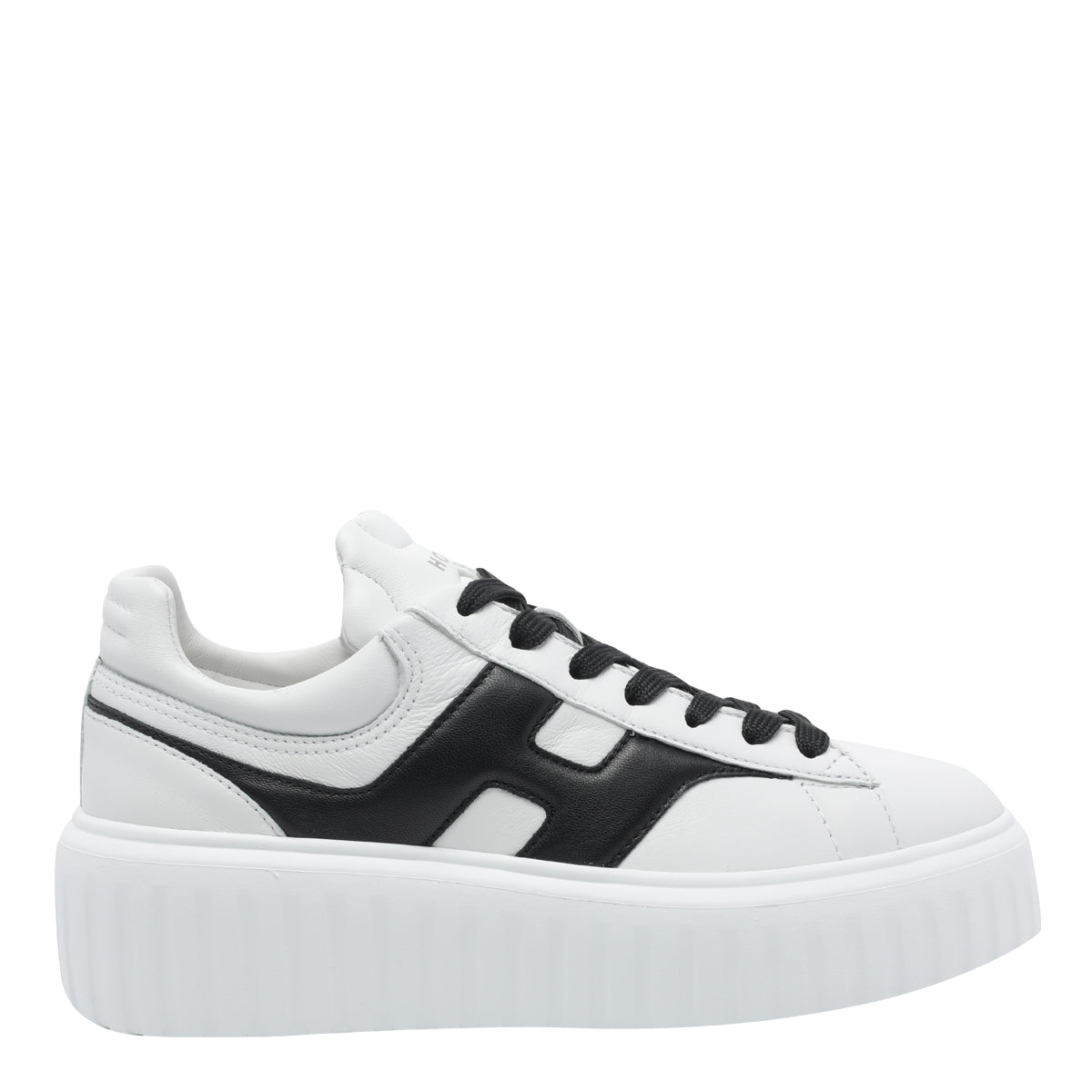 Hogan Sneakers White Calf Leather/rubber Sole