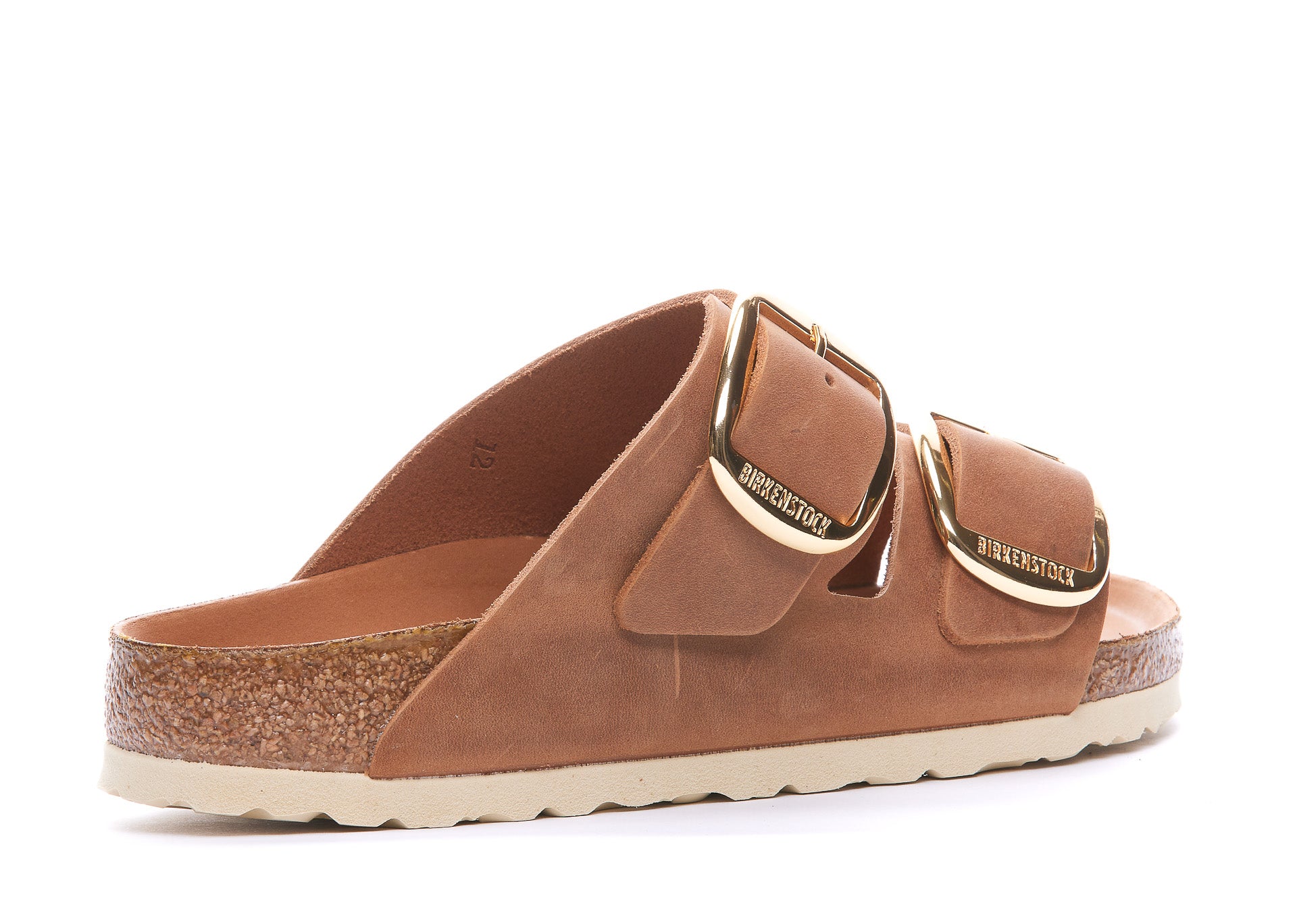 Birkenstock Sandals Brown Calf Leather/rubber Sole
