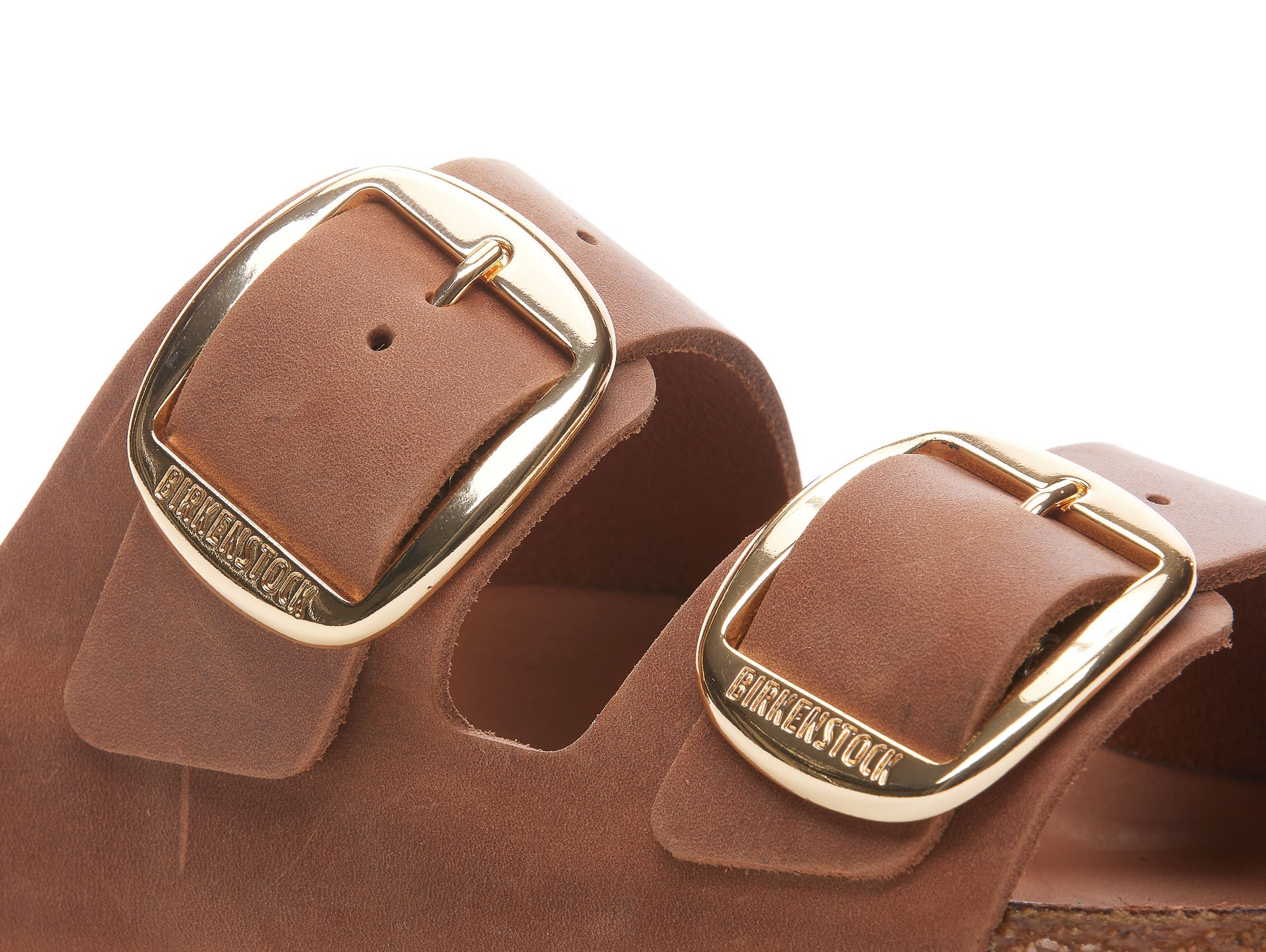 Birkenstock Sandals Brown Calf Leather/rubber Sole