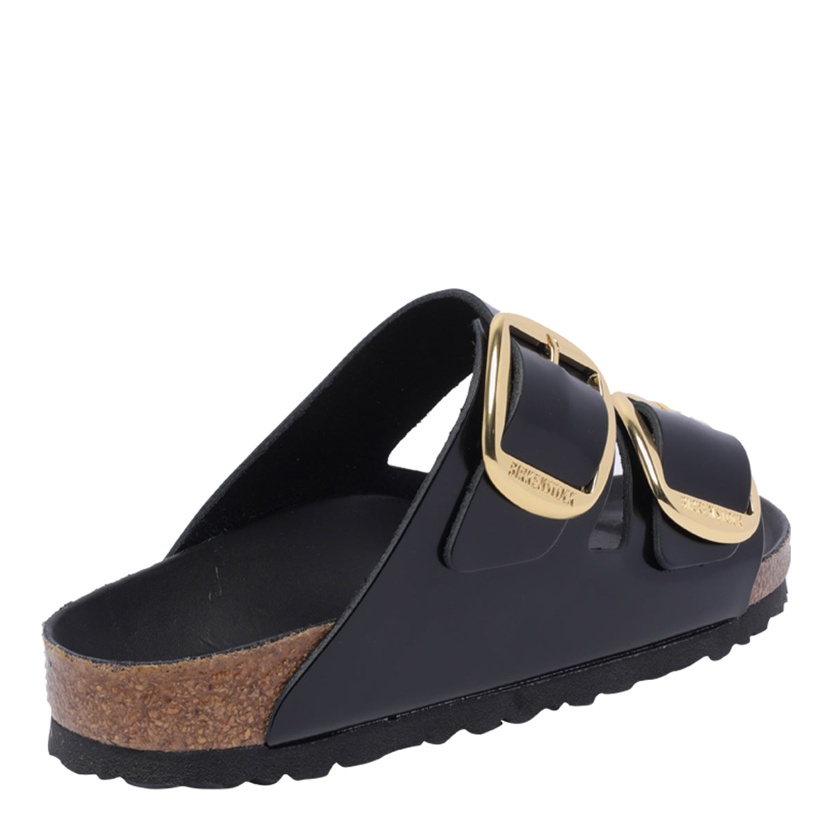 Birkenstock Sandals Black Calf Leather/rubber Sole