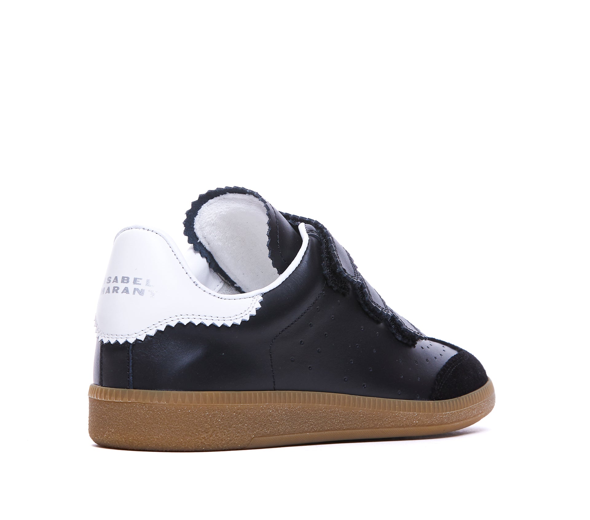 Isabel Marant Sneakers Black Calf Leather/rubber Sole