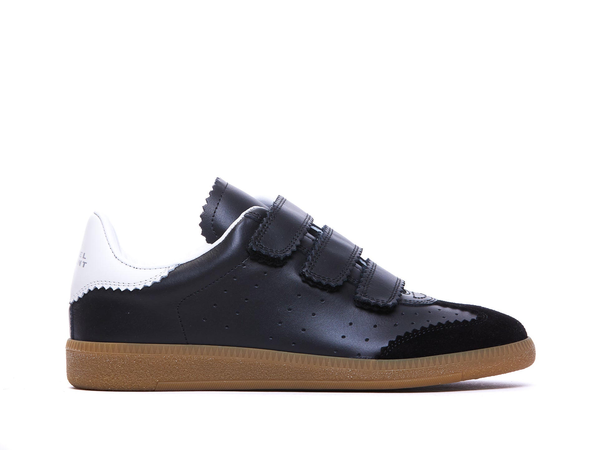 Isabel Marant Sneakers Black Calf Leather/rubber Sole