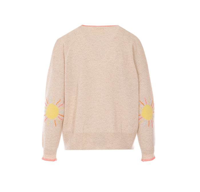 NOT SHY Sweaters Beige Cashmere