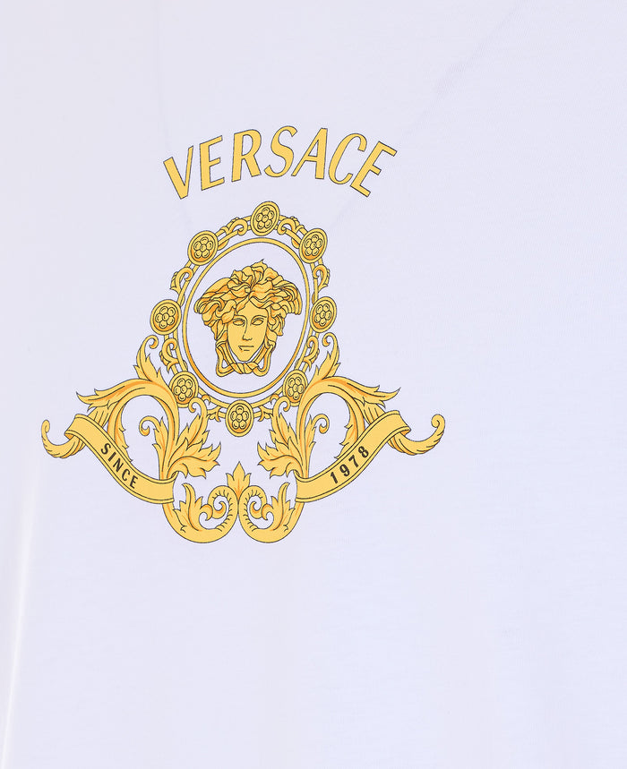 Versace T-shirts and Polos White Cotton