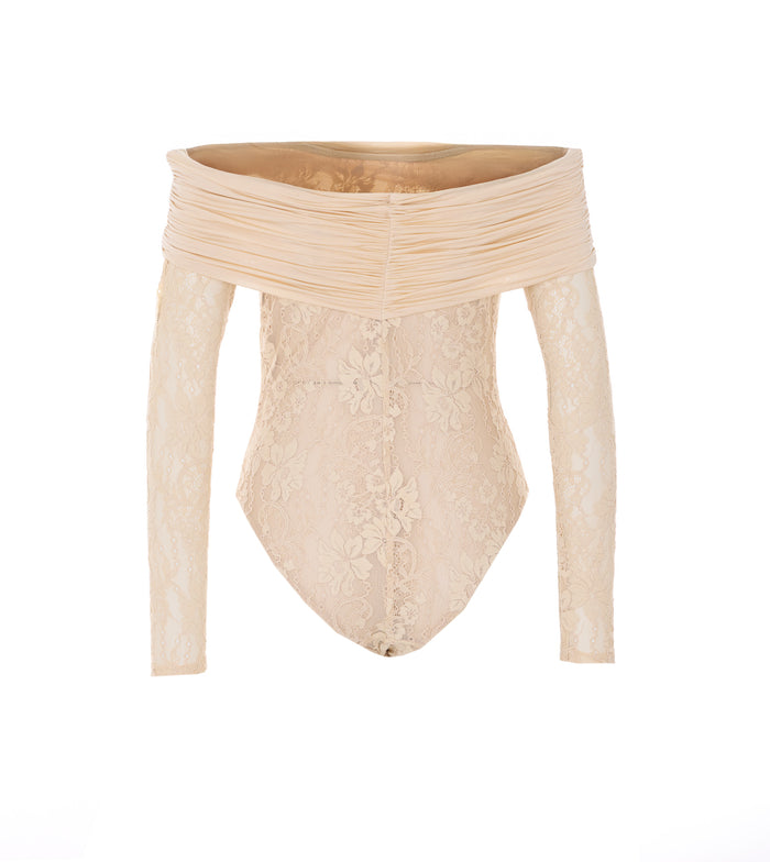 Zimmermann Top Beige Polyamide