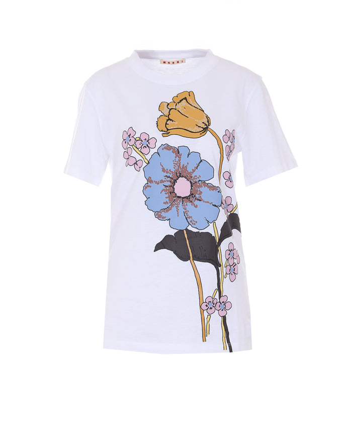 Marni T-Shirts And Polos White Cotton