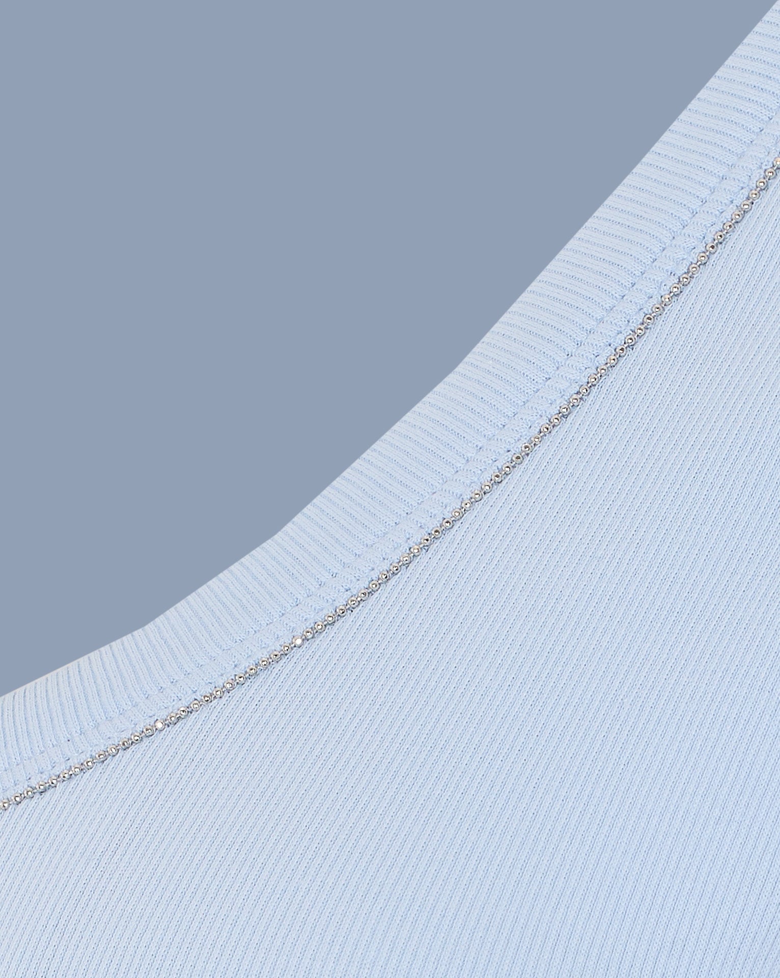 Fabiana Filippi Sweaters Blue Cotton