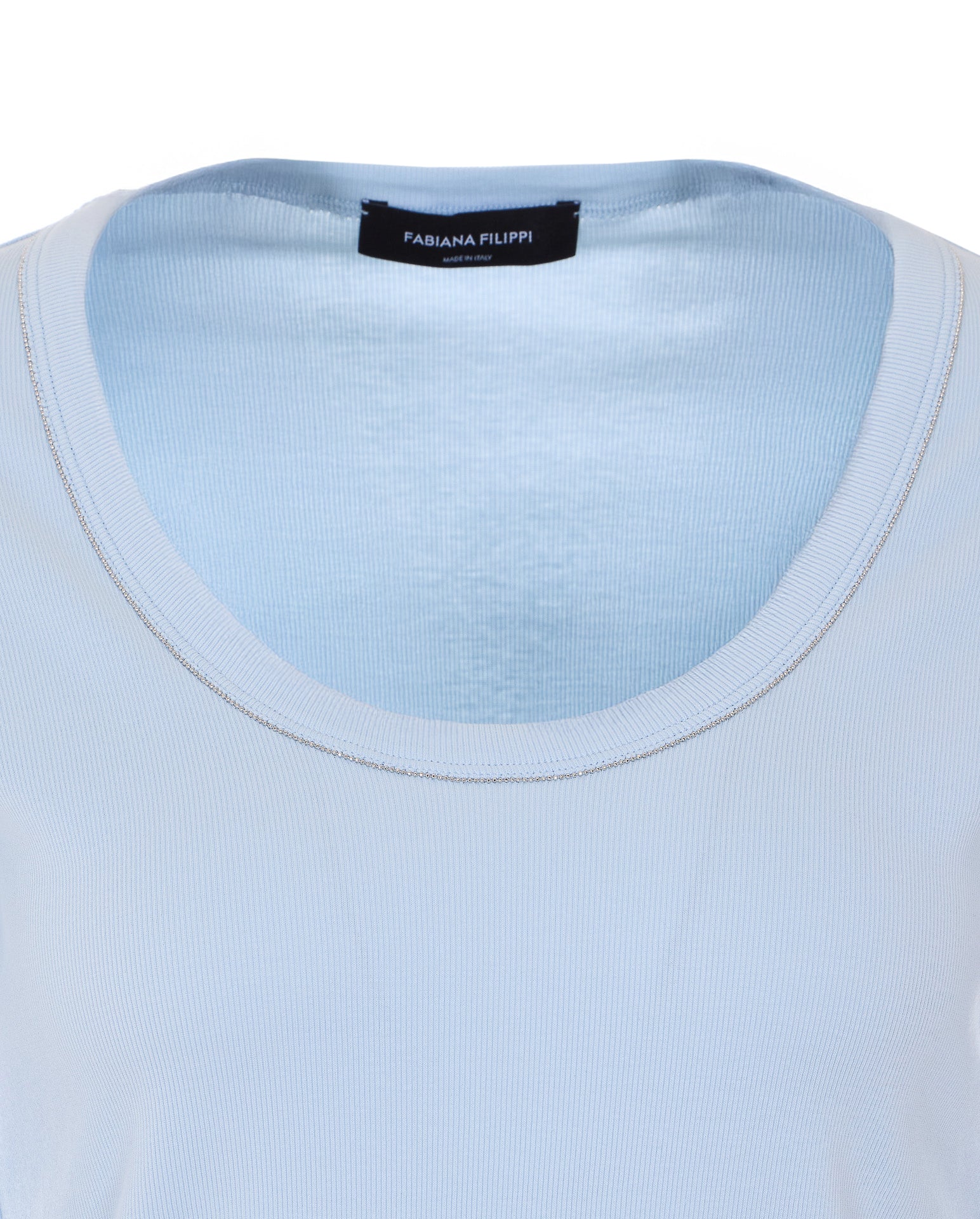 Fabiana Filippi Sweaters Blue Cotton