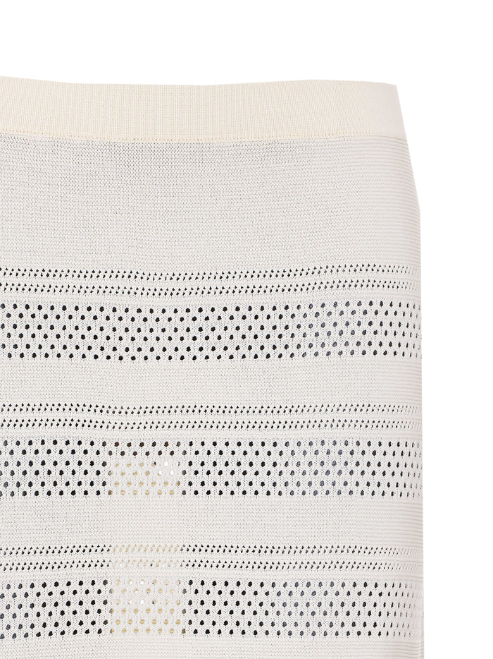 Twin-set Skirts White Viscose