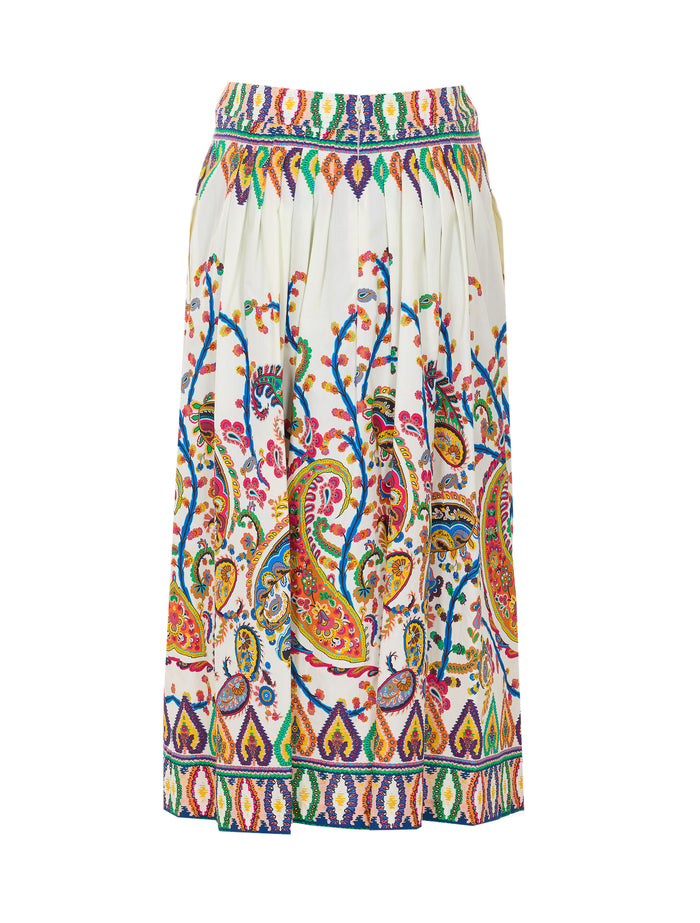 Etro Skirts White Cotton