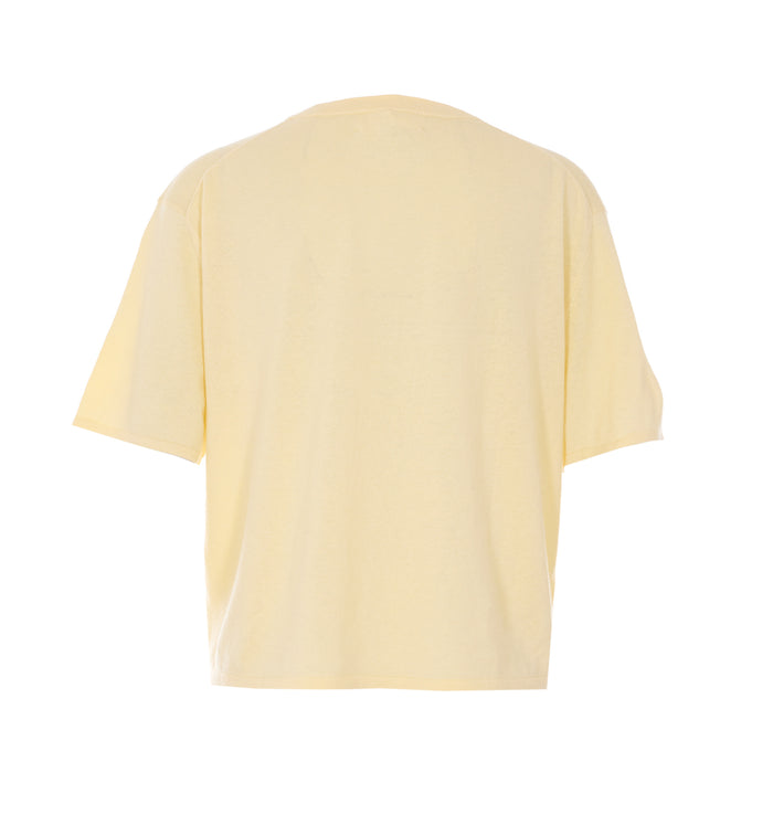 LISA YANG T-shirts and Polos Yellow Cotton