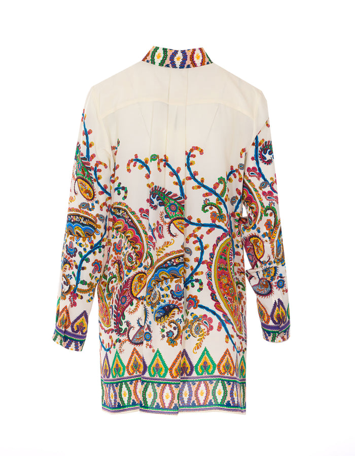 Etro Dresses White Silk
