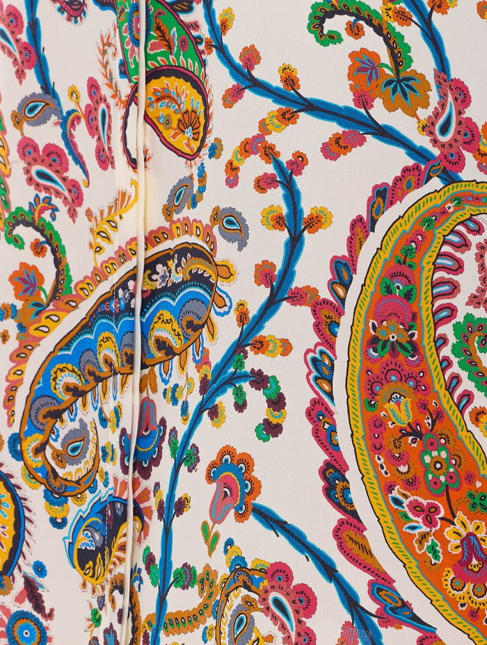 Etro Dresses White Silk