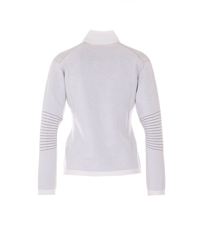 Moorer Sweaters White Vigin Wool