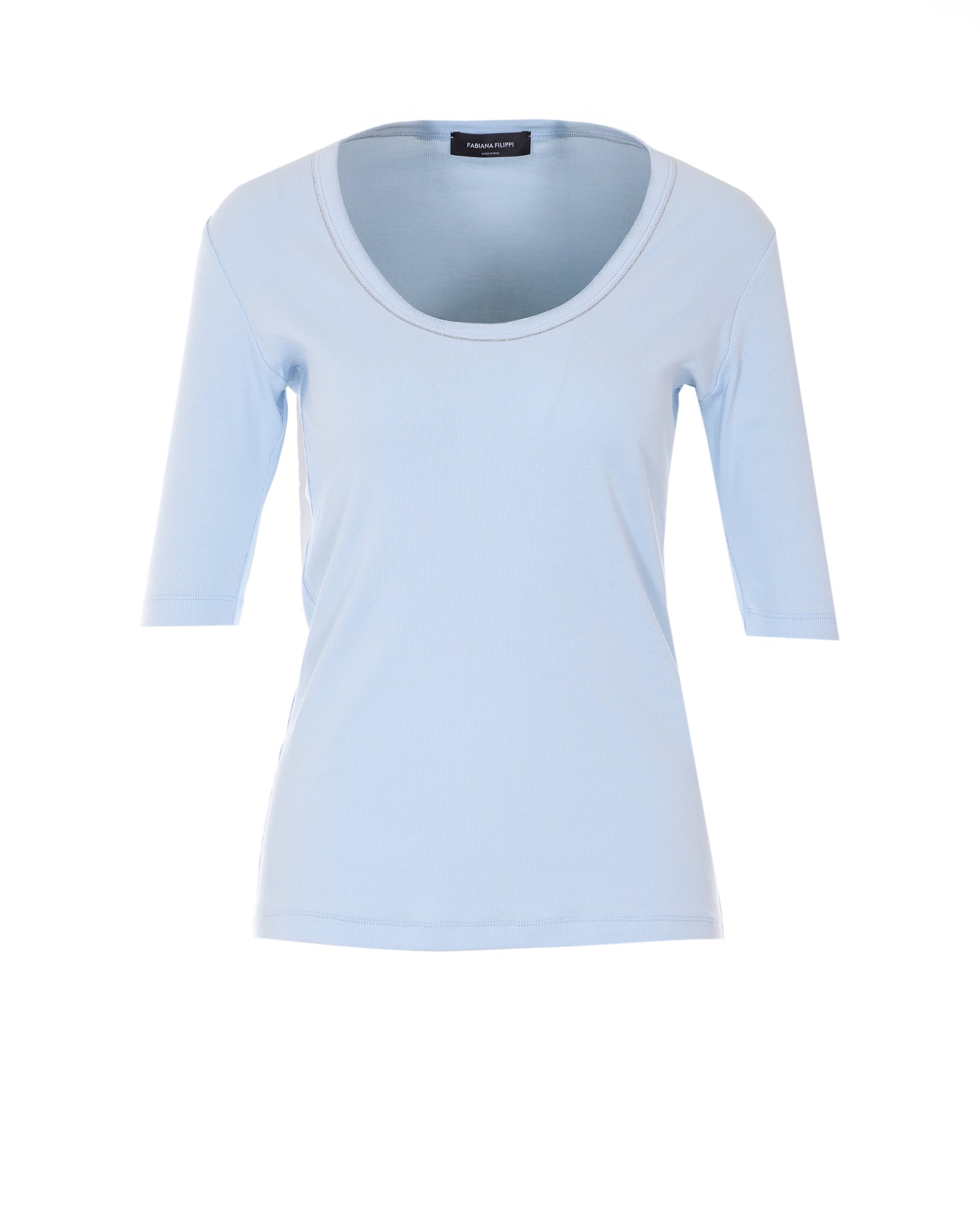 Fabiana Filippi Sweaters Blue Cotton
