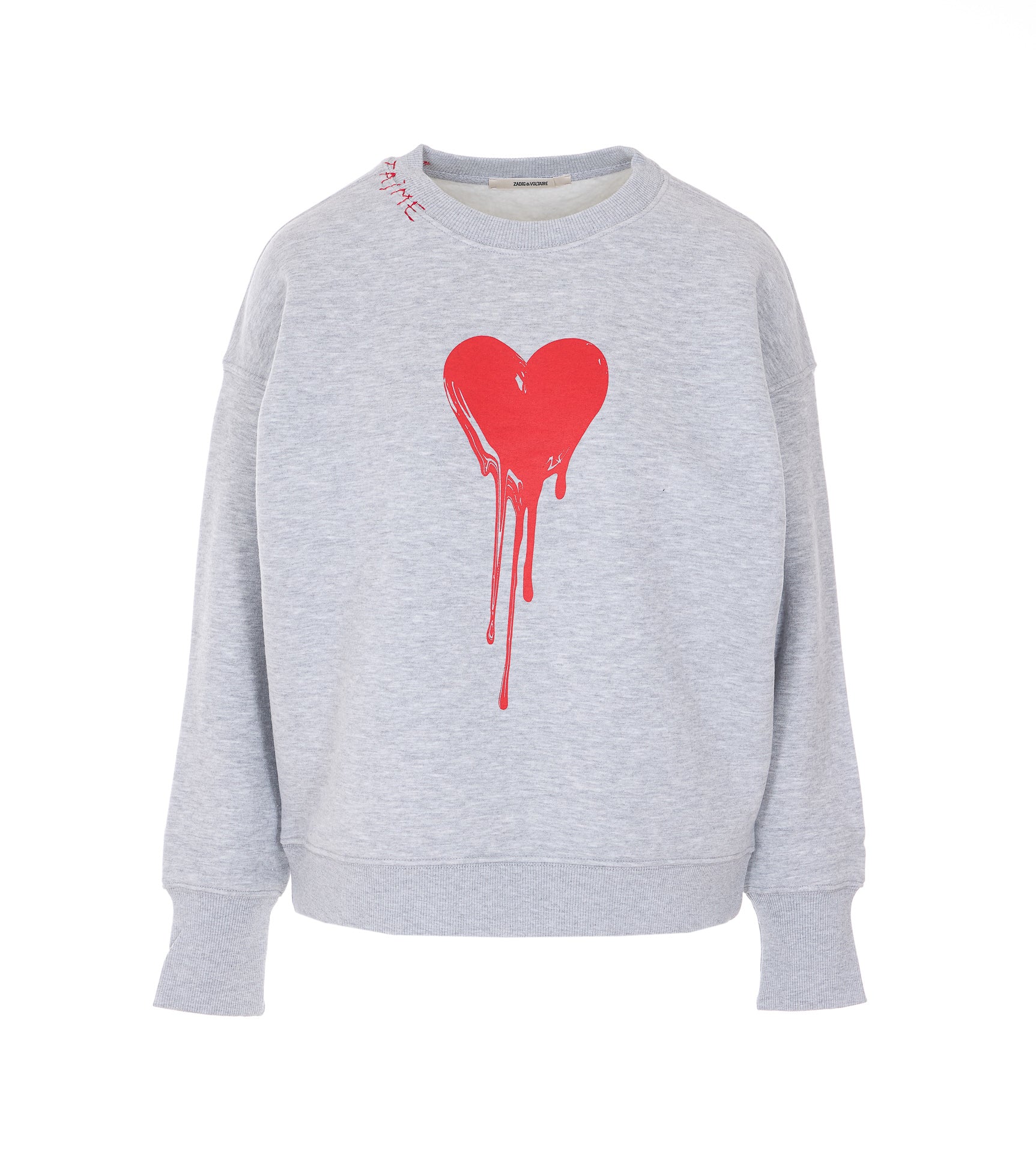 Zadig & Voltaire Sweaters Grey Cotton